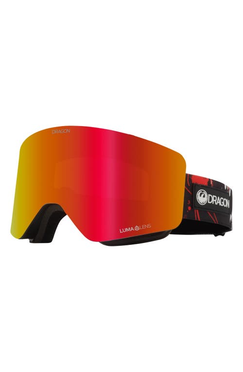 Dragon R1 Otg 63mm Snow Goggles With Bonus Lens In Pink