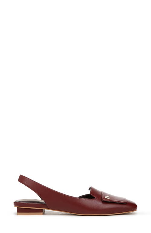 Franco Sarto Women's Teagan Square Toe Slingback Flats In Red