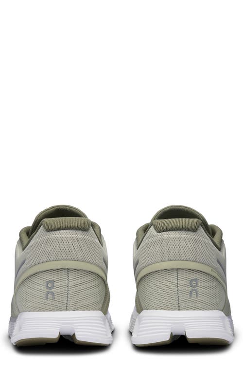 On Cloud 5 Running Shoe In Chalk/grove
