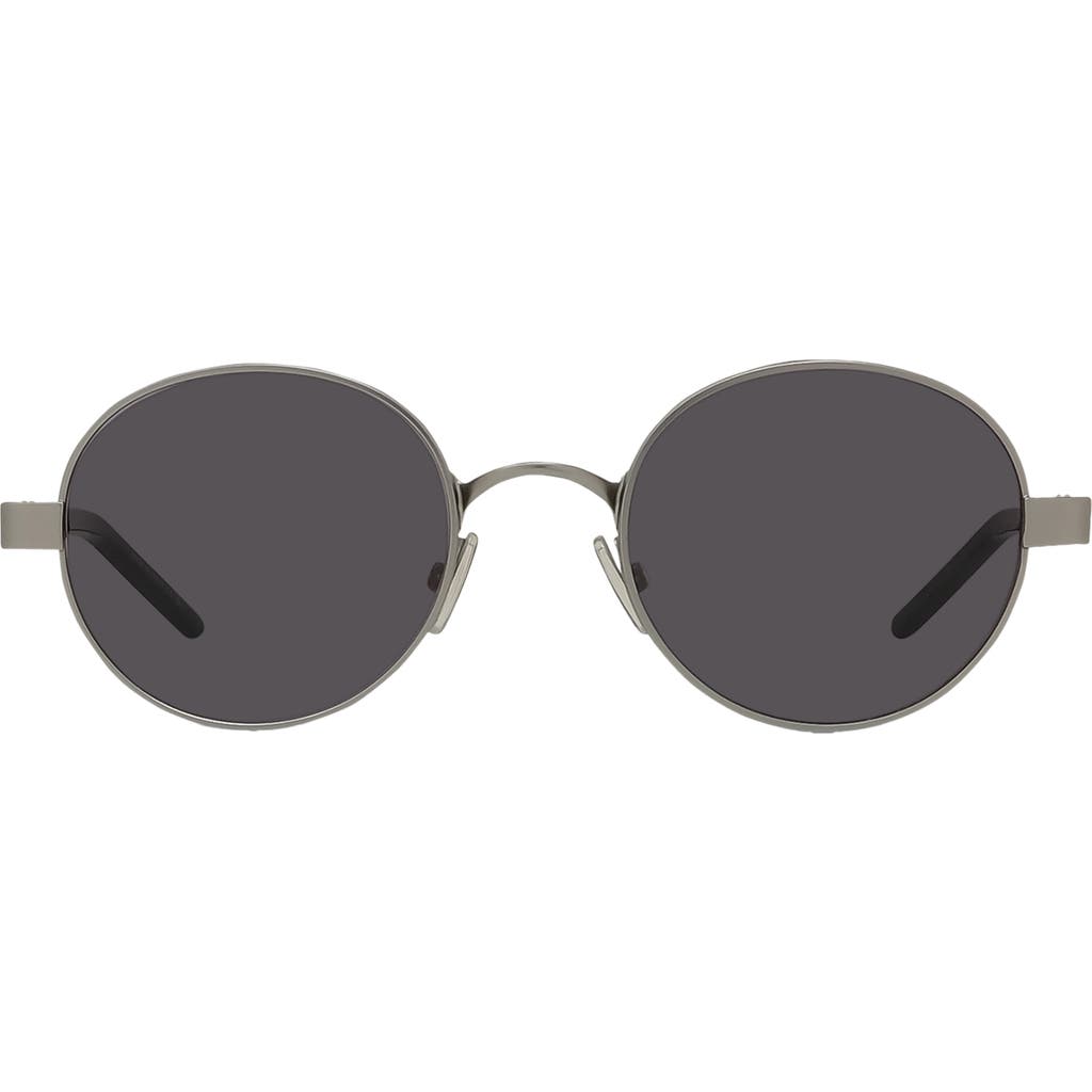 Givenchy G-ride 49mm Small Round Sunglasses In Black