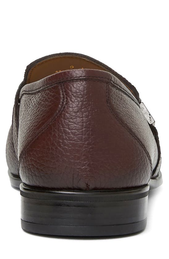 Shop Bruno Magli Arlo Loafer In Brown Tumbled
