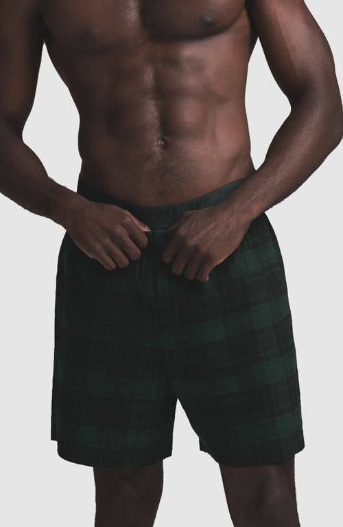 SKIMS SKIMS PLAID FLANNEL SLEEP SHORTS 