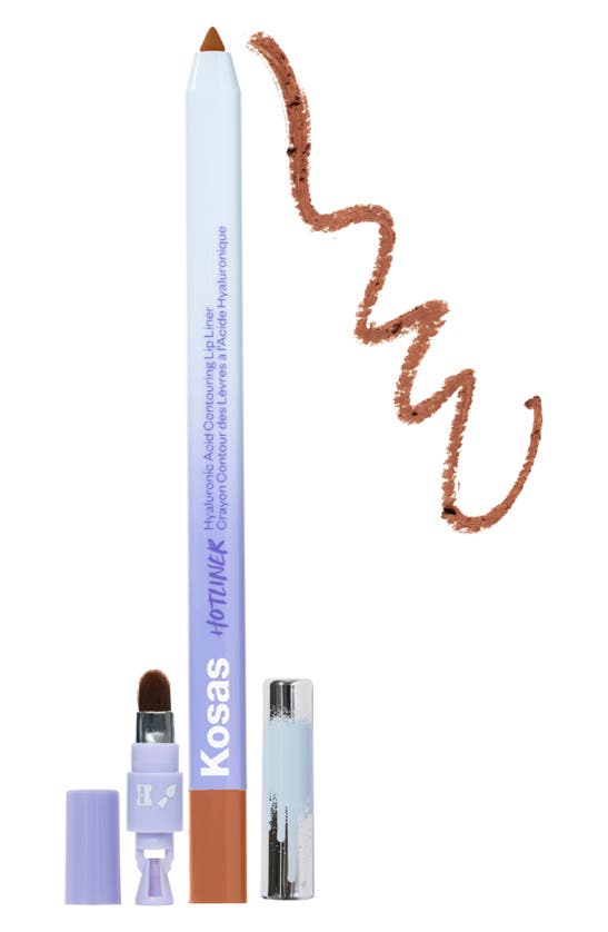 Kosas Hotliner Hyaluronic Acid Contouring Lip Liner In Epic