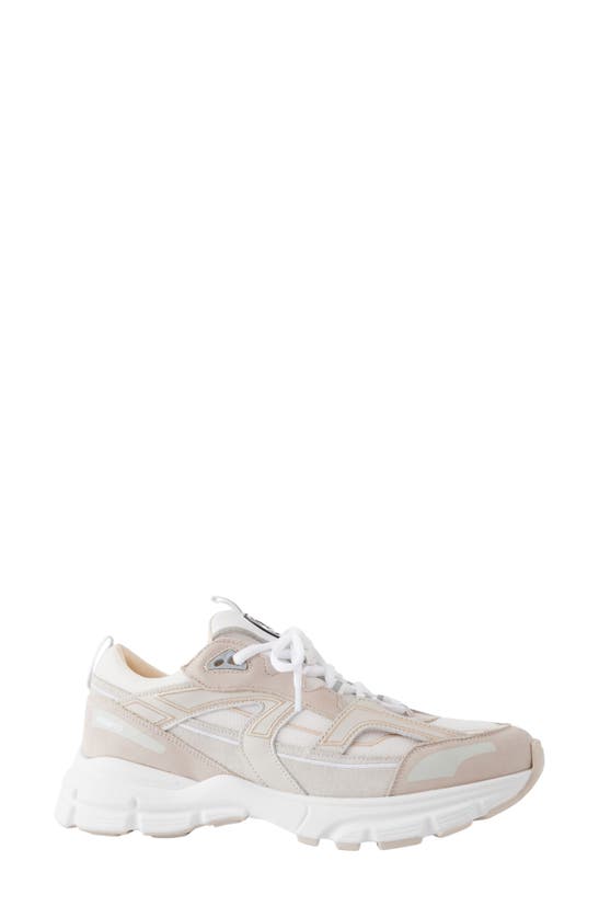 Axel Arigato Marathon R-trail Chunky Sneakers In Cremino/ White