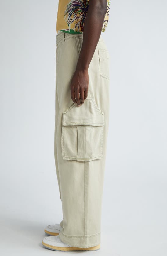 Rhude Parta Spray Cargo Pants In Beige