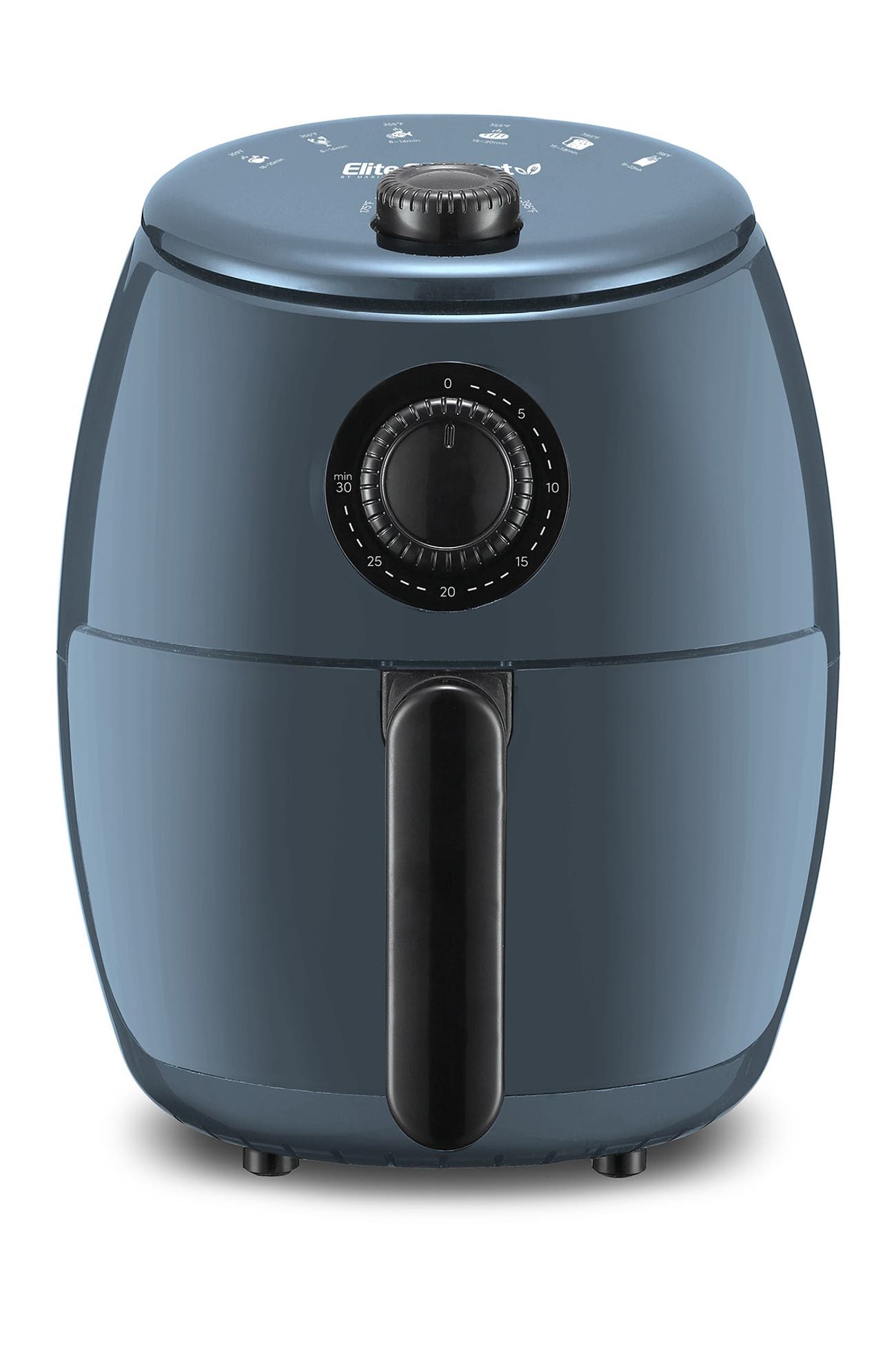 MAXIMATIC Elite Gourmet 2.1qt Hot Air Fryer with Adjustable Timer