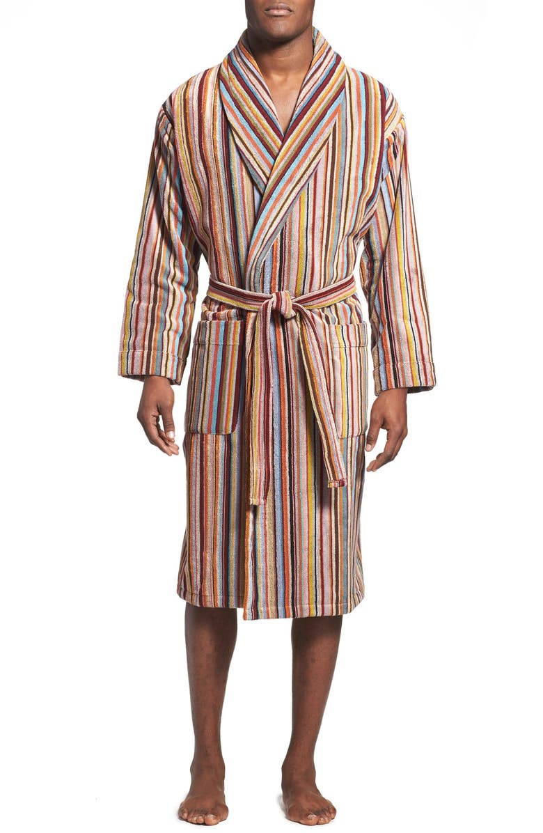 Paul Smith Stripe Cotton Robe | Nordstrom