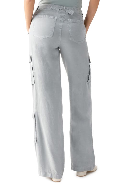 Sanctuary Womens Pocket Lyocell Cargo Pants In Eucalyptus