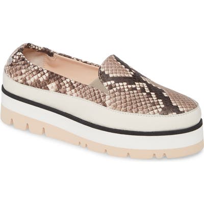 Agl Platform Slip-On Sneaker - Grey
