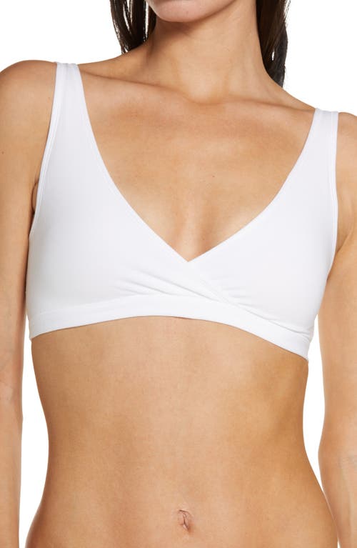 Etam 360 Reversible Cotton Bralette in White