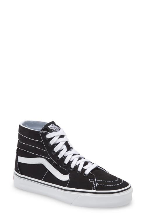 Vans Sk8-Hi Tapered Sneaker Black/True White at Nordstrom, Women's