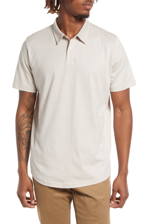 LIVE LIVE Solid Pima Cotton Polo in Frenchie