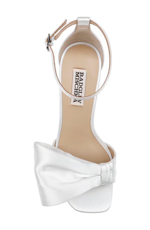 BADGLEY MISCHKA BADGLEY MISCHKA COLLECTION ALORA II ANKLE STRAP PLATFORM SANDAL 