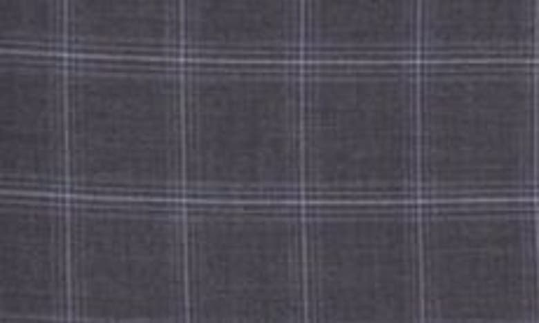 Shop English Laundry Plaid Trim Fit Notch Lapel Two-piece Suit In Gray
