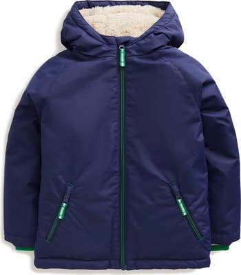 Mini Boden Kids Solid Zip Up Hooded Puffer Jacket Nordstrom