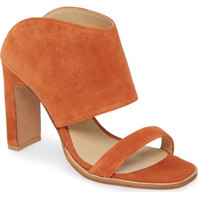 42 Gold Linx Slide Sandal- Orange