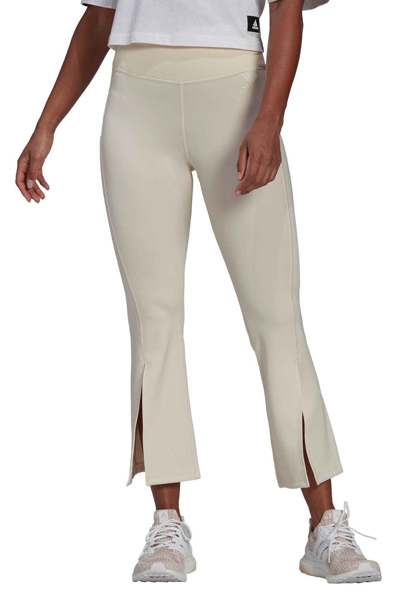 adidas Hyperglam Rib Flared Pants 