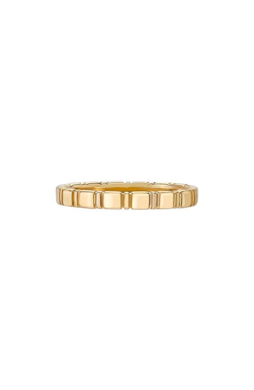 Sethi Couture Agnes Medium Band Ring In Yellow Gold