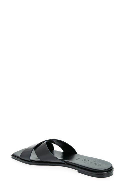 Shop Aeyde Sonia Slide Sandal In Black