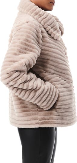 patagonia pelage jacket nordstromGrooved Faux Fur Jacket www