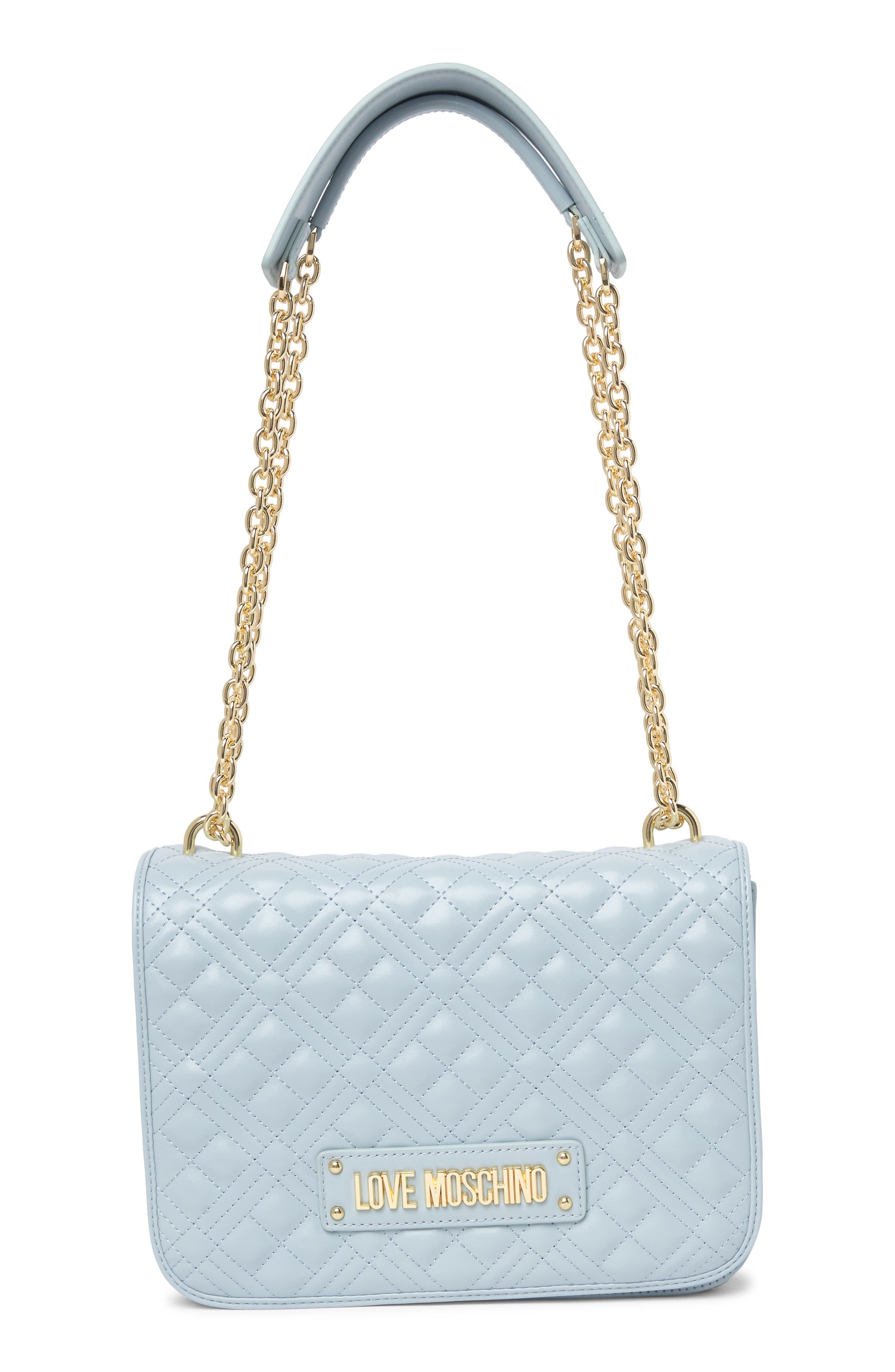 love moschino quilted nappa