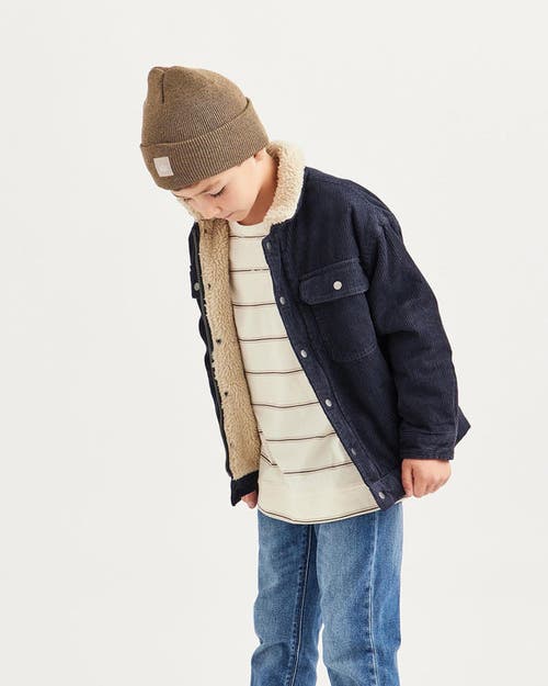 Shop Hemlock Beacon Little Kids Beanie In Brown Marled