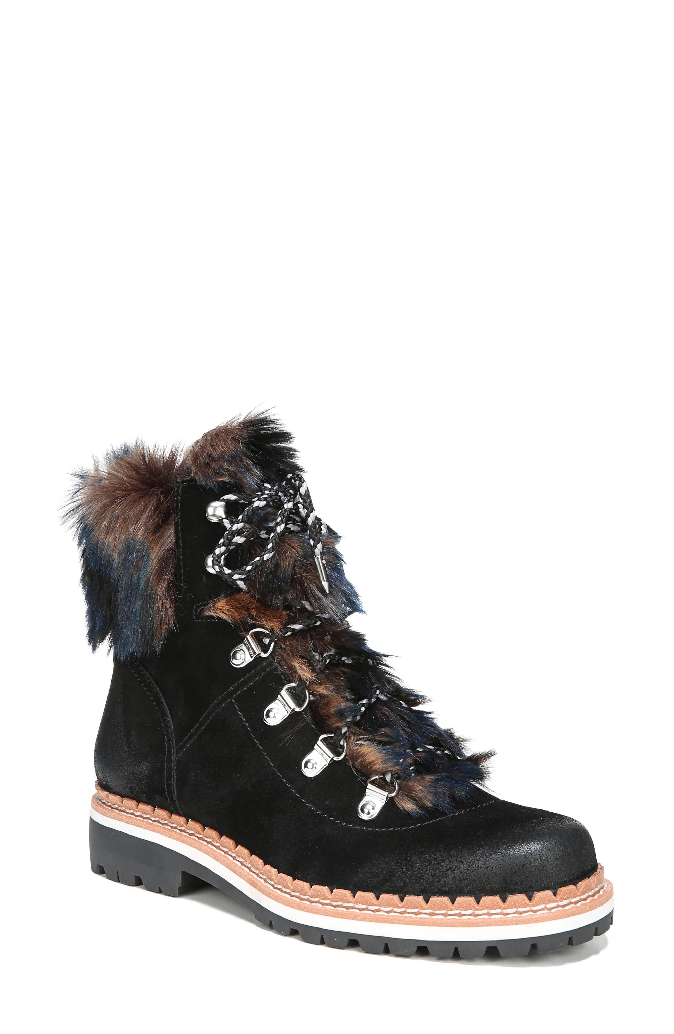 sam edelman faux fur boots