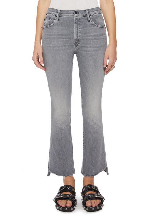 mother denim the looker high rise cropped jean