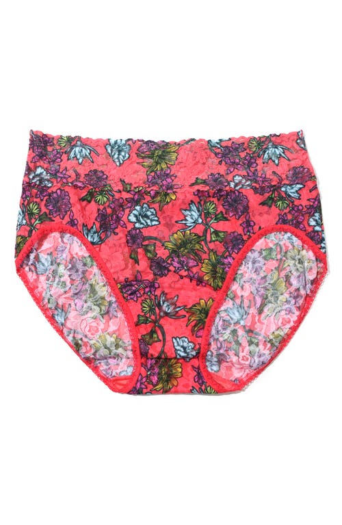 Shop Hanky Panky Print Lace Briefs In Wonderland Blooms