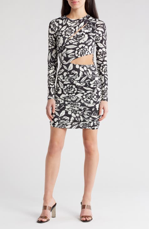 Jamm Long Sleeve Cutout Dress