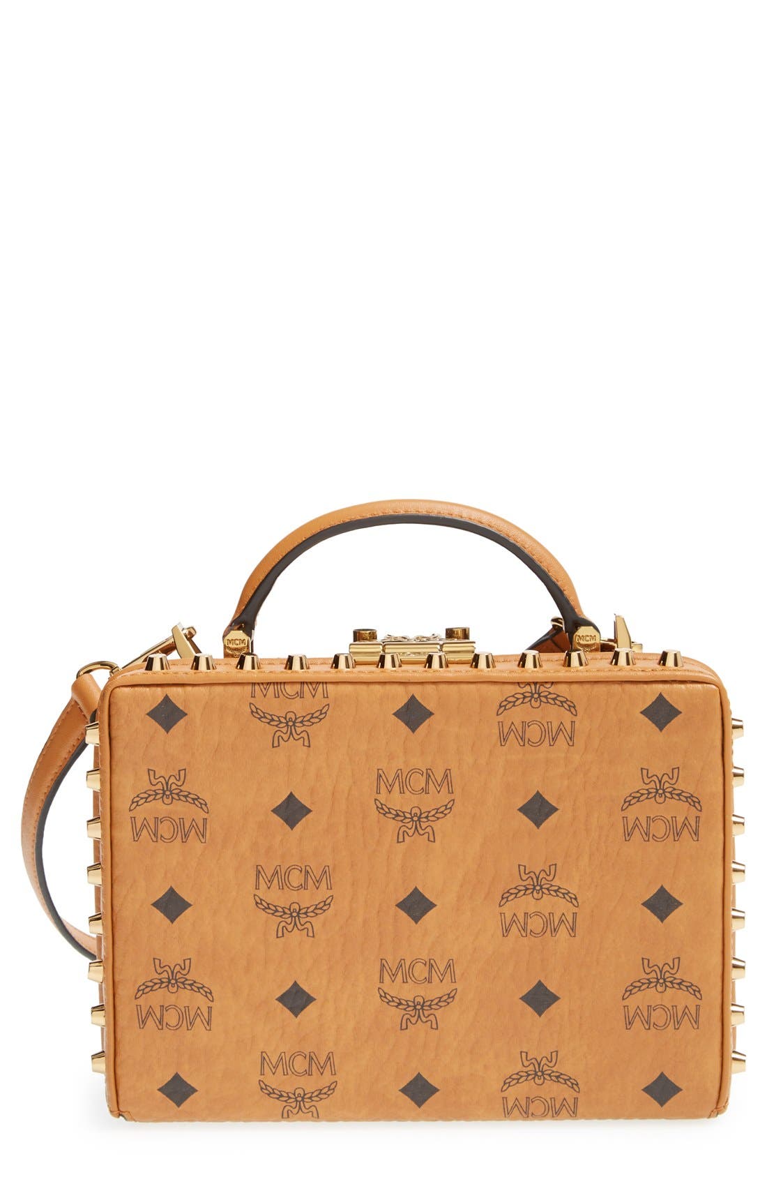mcm box crossbody bag