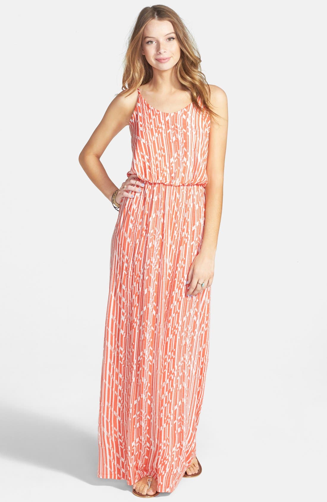 ALL IN FAVOR,
                            Knit Maxi Dress,
                            Main thumbnail 270, color,
                            650