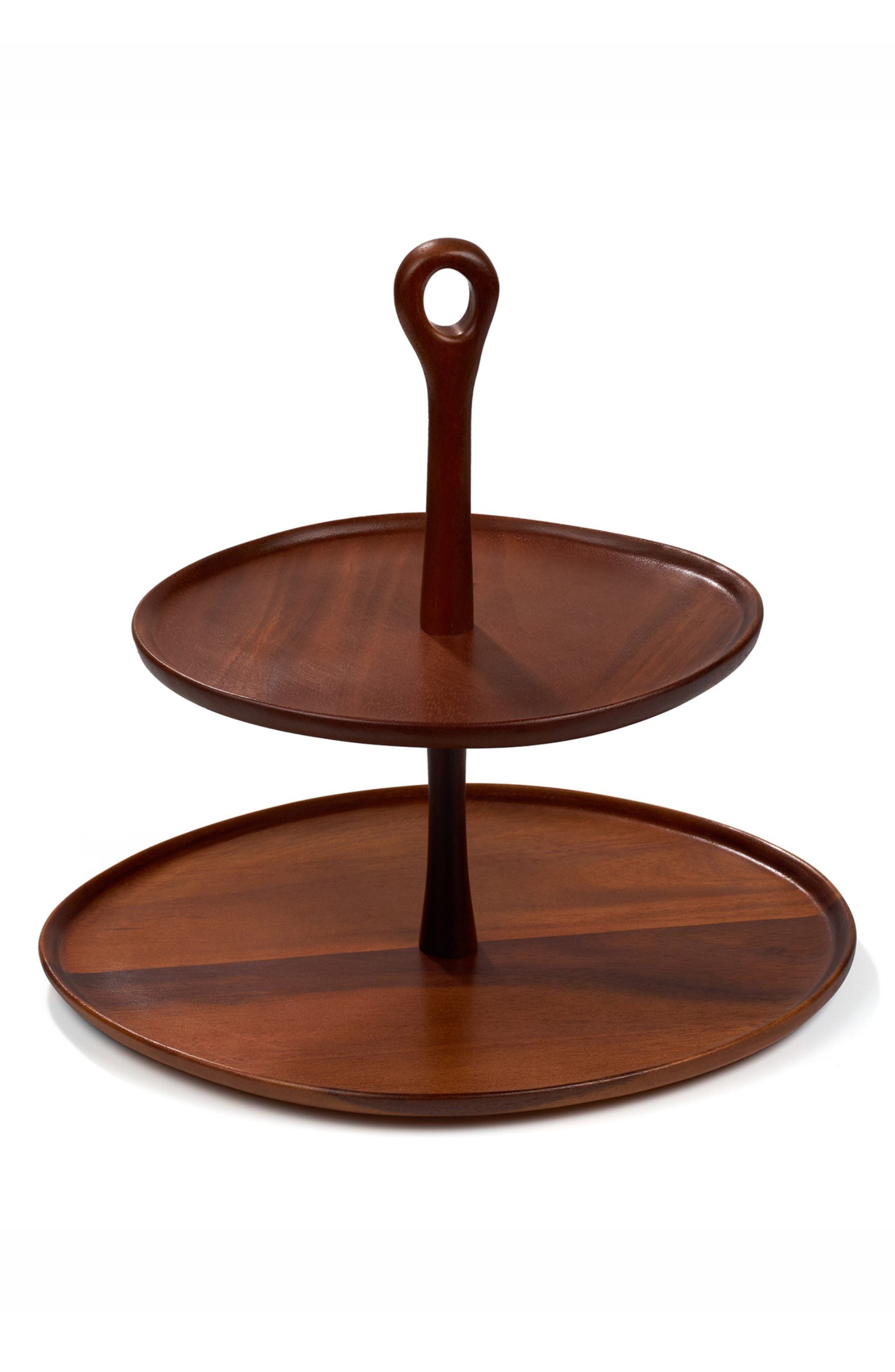 Nambé Portables Acacia Wood Tiered Server | Nordstrom
