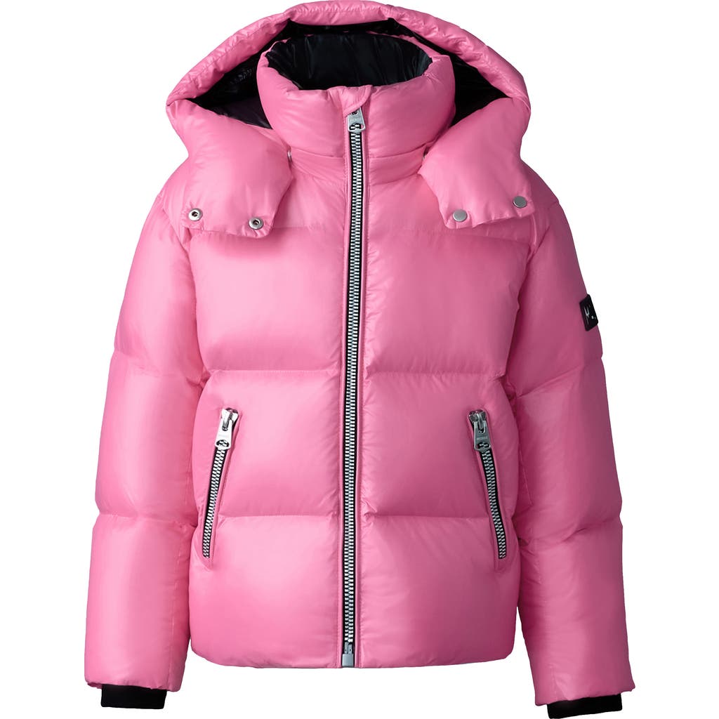 Mackage Kid's Jesse Down Jacket In Bright Pink