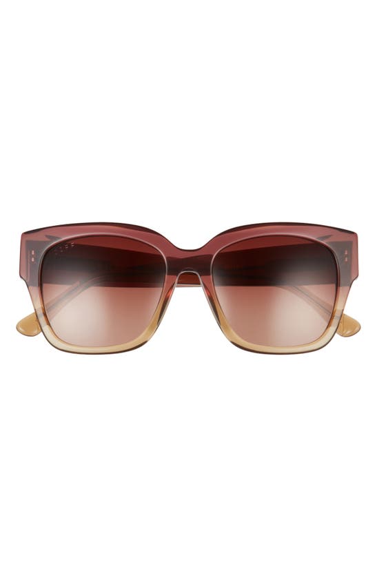 Diff Bella Ii 54mm Square Sunglasses In Clayton | ModeSens