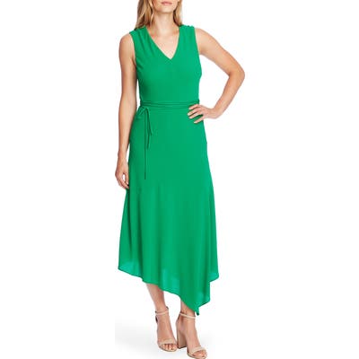 Vince Camuto Asymmetrical Midi Dress, Green