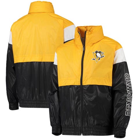 Stitches Pittsburgh Pirates Colorblocked Full Zip Track Jacket