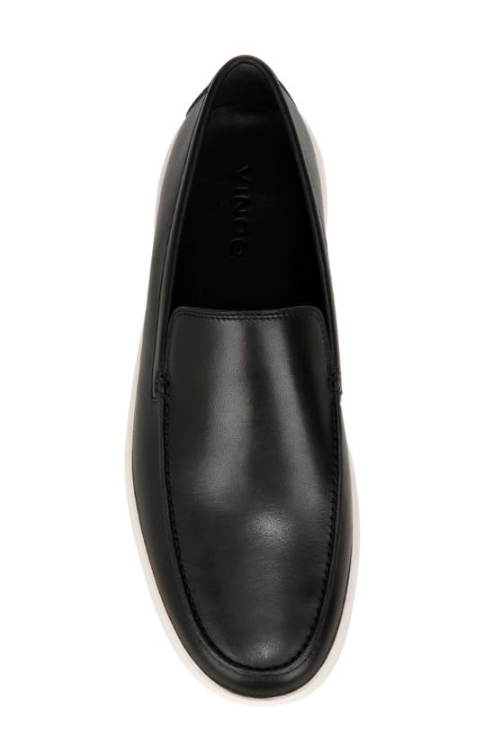 Shop Vince Taro Loafer In Black