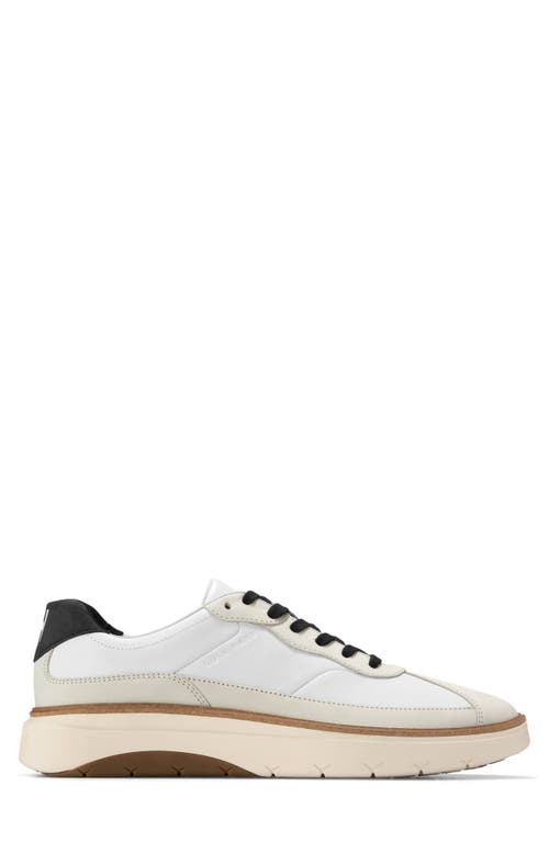 Shop Cole Haan Grandpro Featherarc Sneaker In White/blac