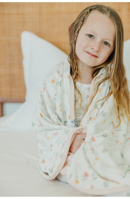 Copper Pearl Reversible Three Layer Quilt In Natural