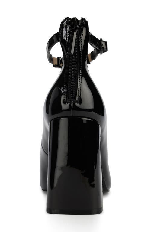 Karl Lagerfeld Paris Pavla Ankle Strap Pump In Black