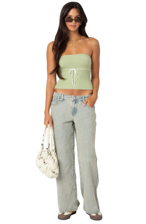 EDIKTED EDIKTED MAGDA LOW RISE WIDE LEG JEANS