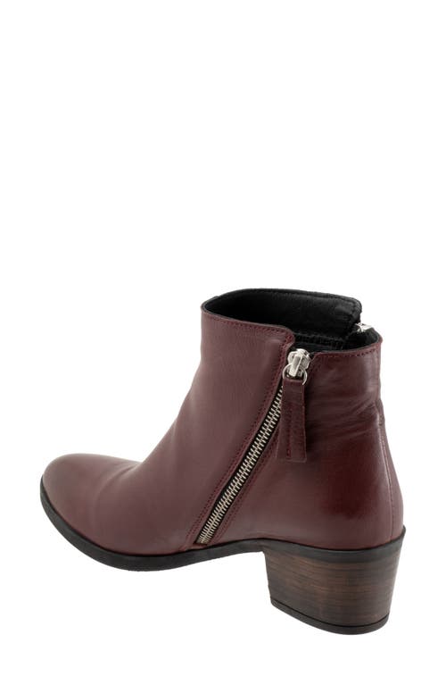 Bueno Camila Bootie In Merlot