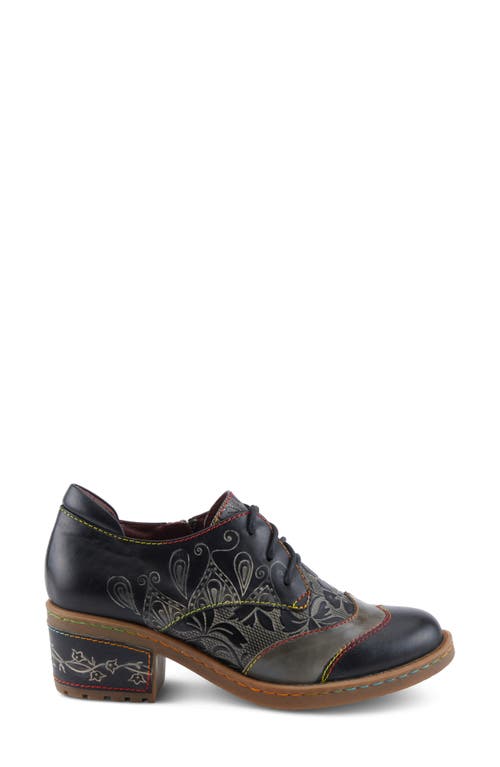 Shop L'artiste By Spring Step Briteetoe Wingtip Derby Pump In Black