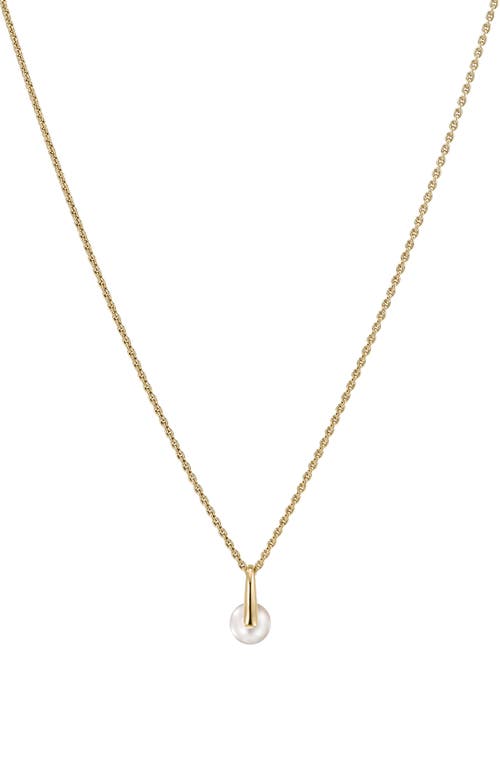 Cast The Daring Pearl Pendant Necklace in Gold at Nordstrom, Size 18