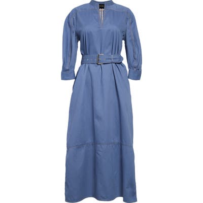 Rachel Comey Ideate Belted Dress, Blue