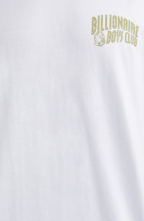 Shop Billionaire Boys Club Small Arch Logo Graphic T-shirt In White