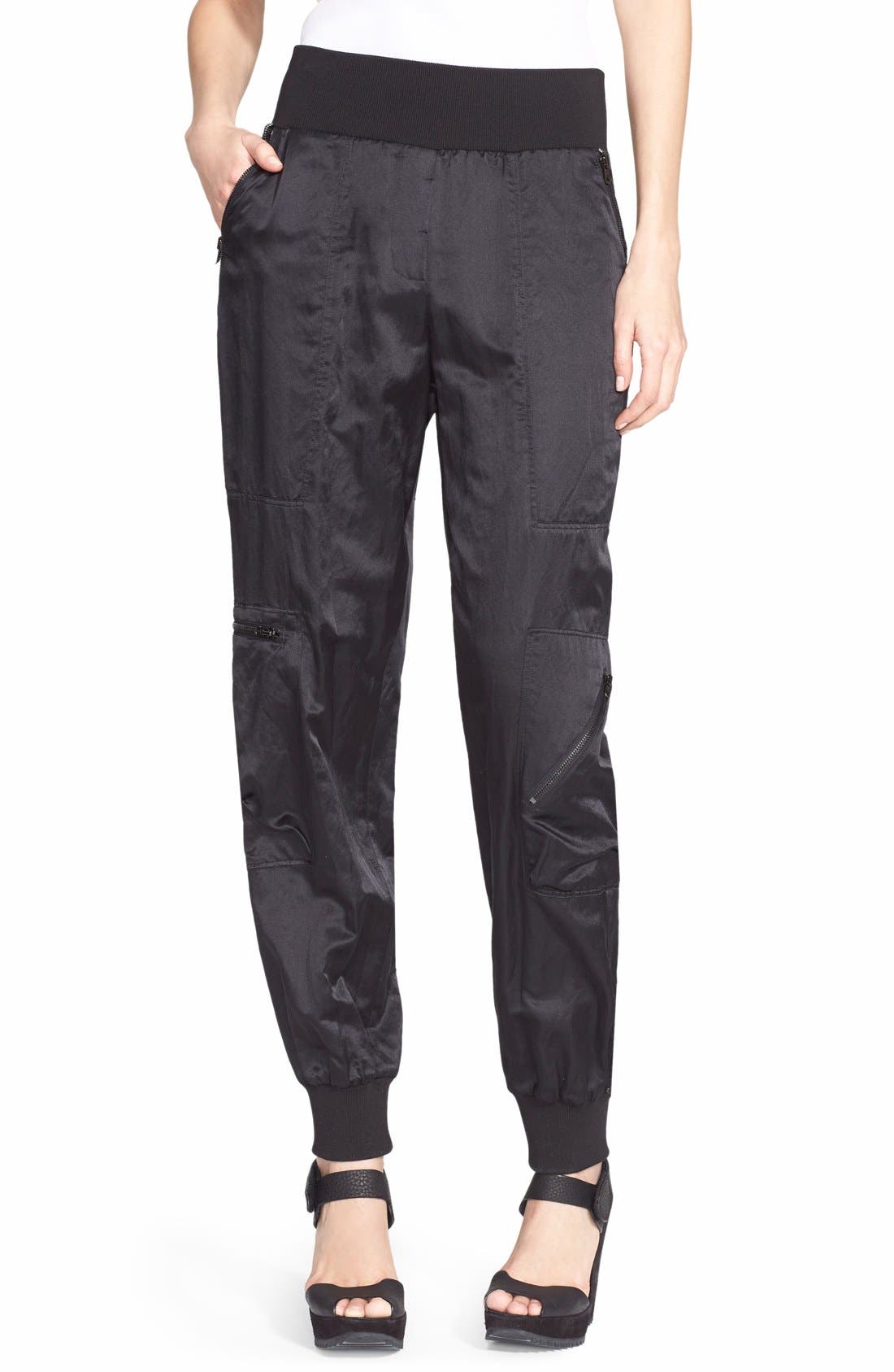 donna karan jogger pants