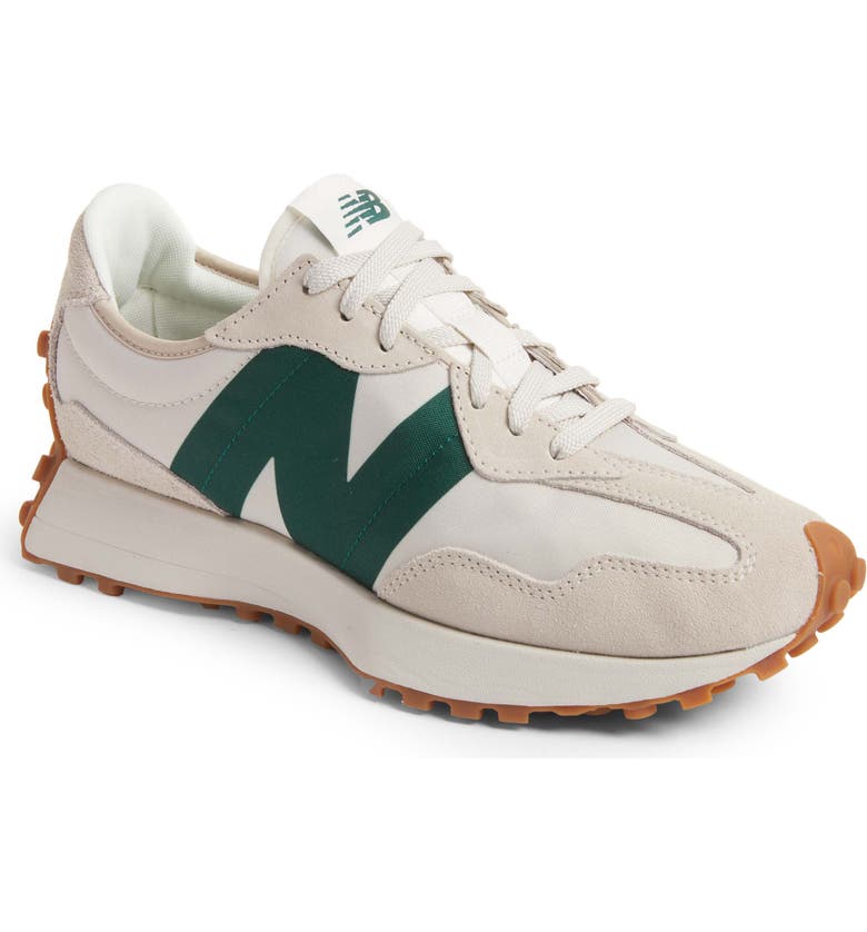 NEW BALANCE 327 Sneaker, Main, color, BEIGE/ GREEN