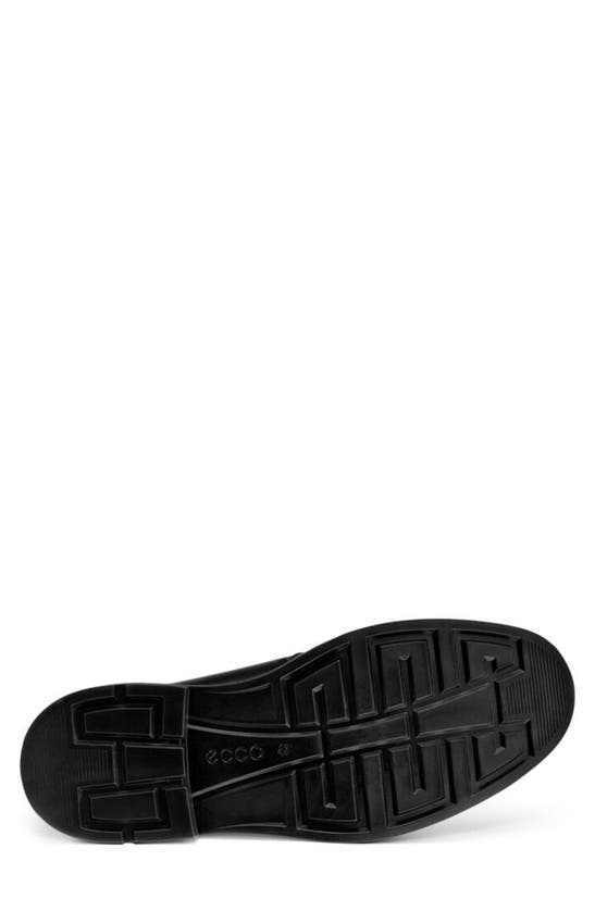 Ecco Metropole London Apron Toe Shoe In Black